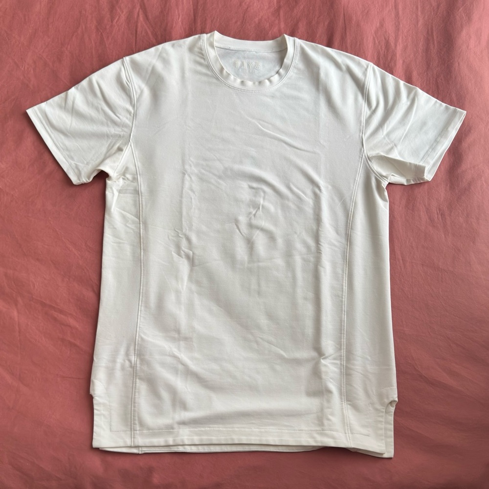 BYLT Basics White Short Sleeve Axis Tee